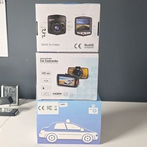 Set Of 3!!!  Car Camcorder Dash Cameras